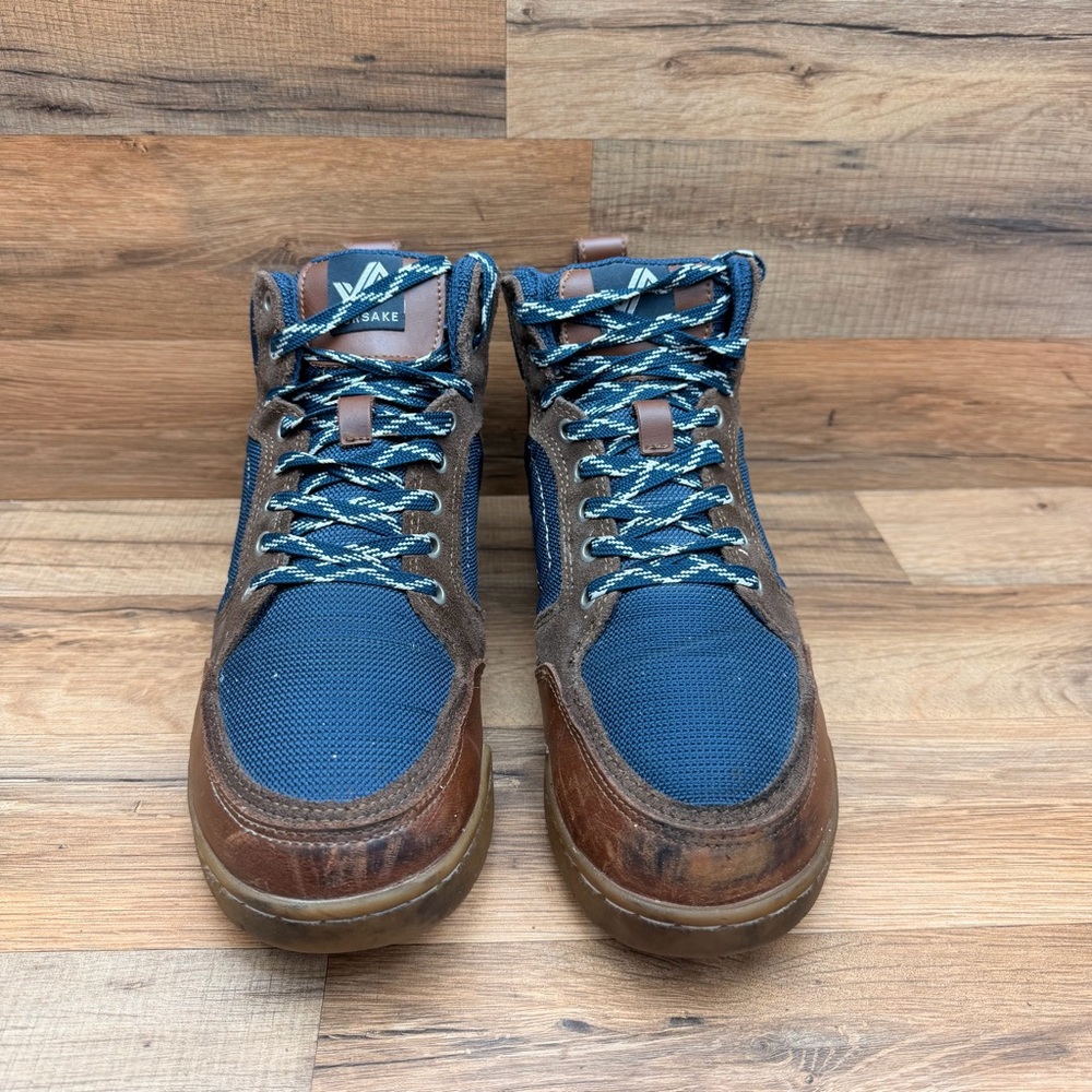 Forsake Men's size 10.5 Clyde Hiking Boots Blue and Brown - Picture 3 of 9